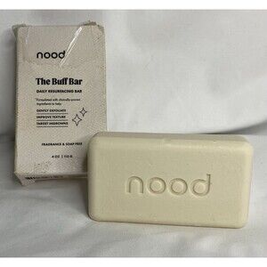 Nood The Buff Bar Daily Resurfacing Bar Vegan 4oz Gently Exfoliate